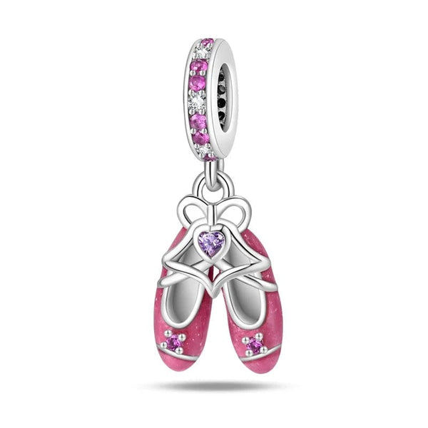 LEVE 4 PAGUE 2 Charm PENDENTE CHARM BALLET BARBIE - PRATA 925