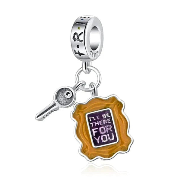 LEVE 4 PAGUE 2 Charm PENDENTE CHARM KEY AND PEEPHOLE - PRATA 925