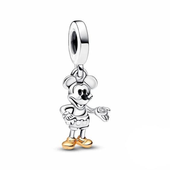 LEVE 4 PAGUE 2 Charm PENDENTE CHARM MICKEY - Disney 100th Anniversary