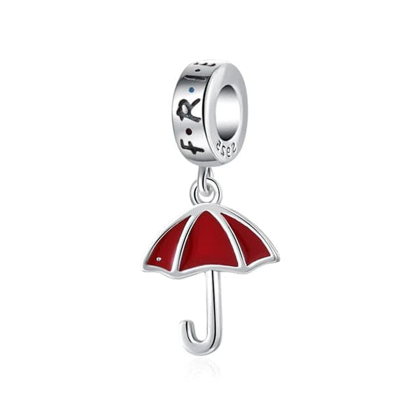 LEVE 4 PAGUE 2 Charm PENDENTE CHARM RED UMBRELLA - PRATA 925