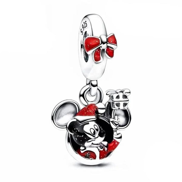 LEVE 4 PAGUE 2 Disney MICKEY NOEL PENDENTE CHARM MICKEY NOEL - PRATA 925