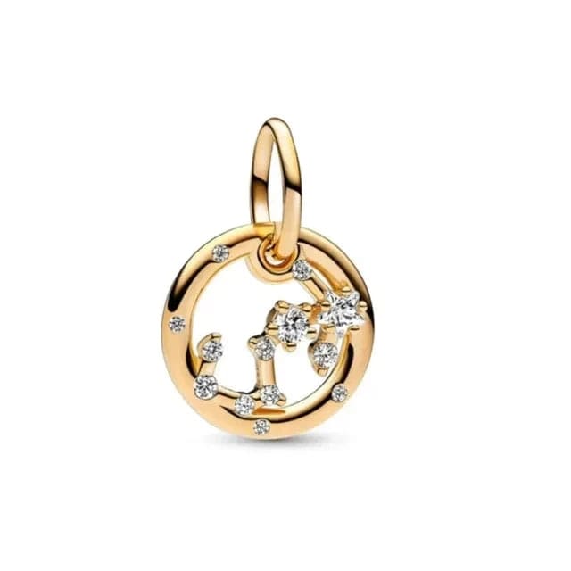 LEVE 4 PAGUE 2 Escorpião PENDENTE CHARM SIGNOS GOLD - PRATA 925