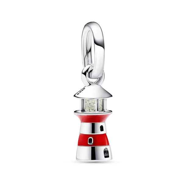 LEVE 4 PAGUE 2 PENDENTE CHARM FAROL - PRATA 925