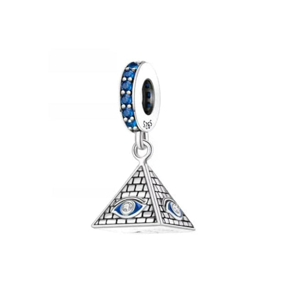 LEVE 4 PAGUE 2 PIRAMIDE HORUS PENDENTE CHARM PIRAMIDE HORUS - PRATA 925