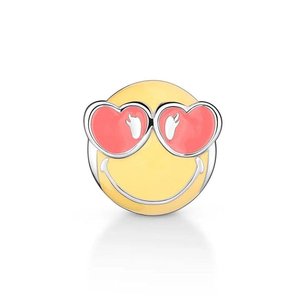 Sereia & Mar 69.90 BERLOQUE CHARM EMOJI LOVE - PRATA 925