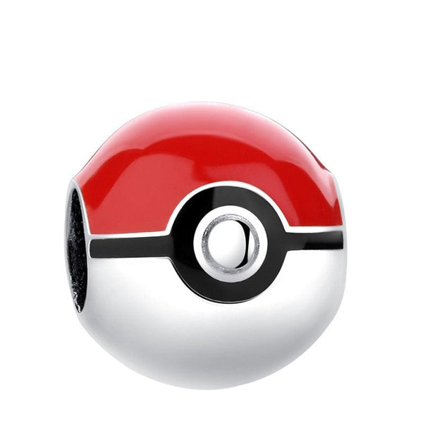 Sereia & Mar 69.90 BERLOQUE CHARM POKEBALL - PRATA 925