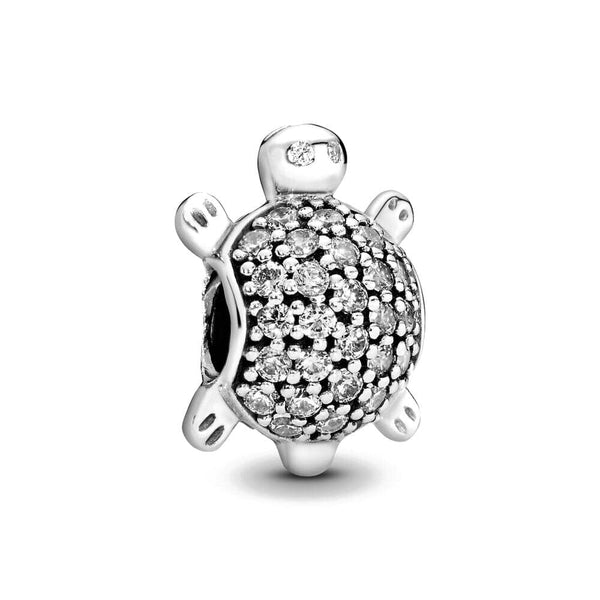 Sereia & Mar 69.90 BERLOQUE CHARM TARTARUGA STRASS - PRATA 925