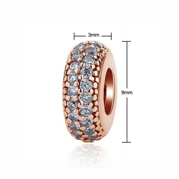 Sereia & Mar 69.90 BERLOQUE STRASS ROSE - PRATA 925