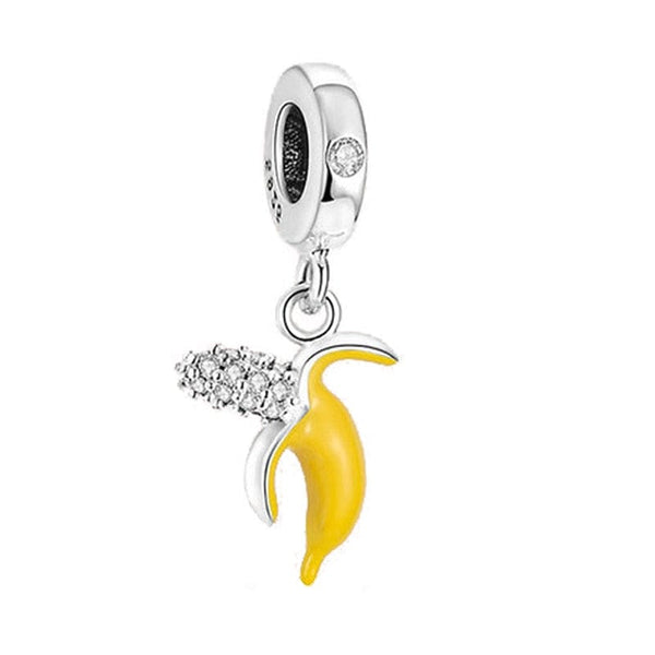 Sereia & Mar 69.90 PENDENTE CHARM BANANA - PRATA 925