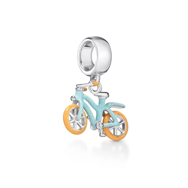 Sereia & Mar 69.90 PENDENTE CHARM BIKE AZUL - PRATA 925