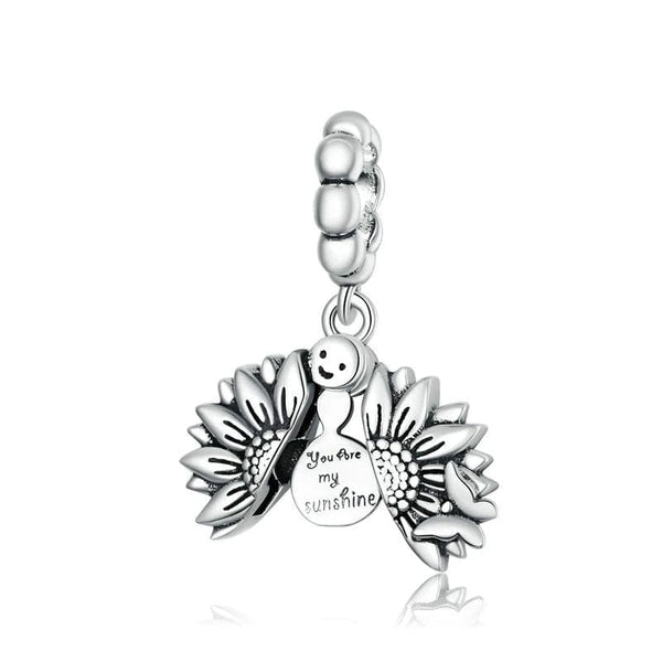 Sereia & Mar 69.90 PENDENTE CHARM GIRASSOL - PRATA 925