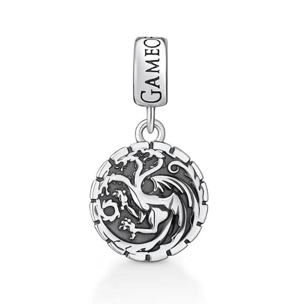 Sereia & Mar 69.90 PENDENTE CHARM HOUSE TARGARYEN - PRATA 925