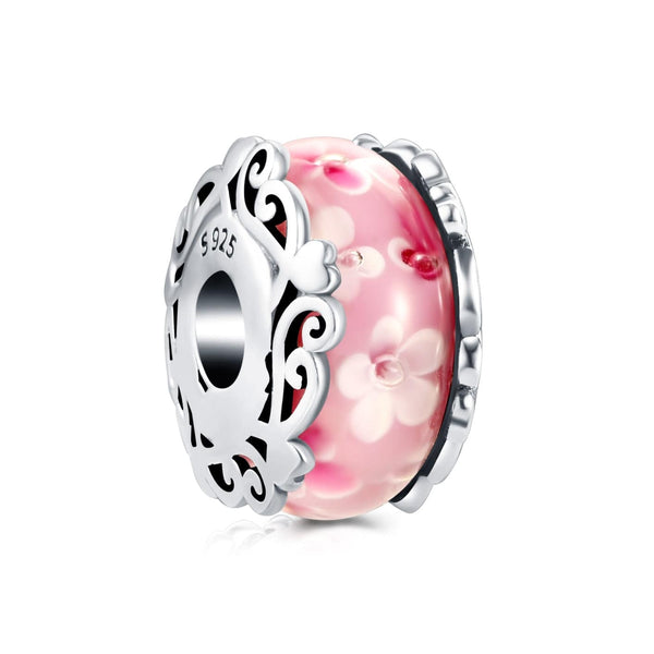 Sereia & Mar 69.90 ROSAS CHARM MURANO ROSAS - PRATA 925