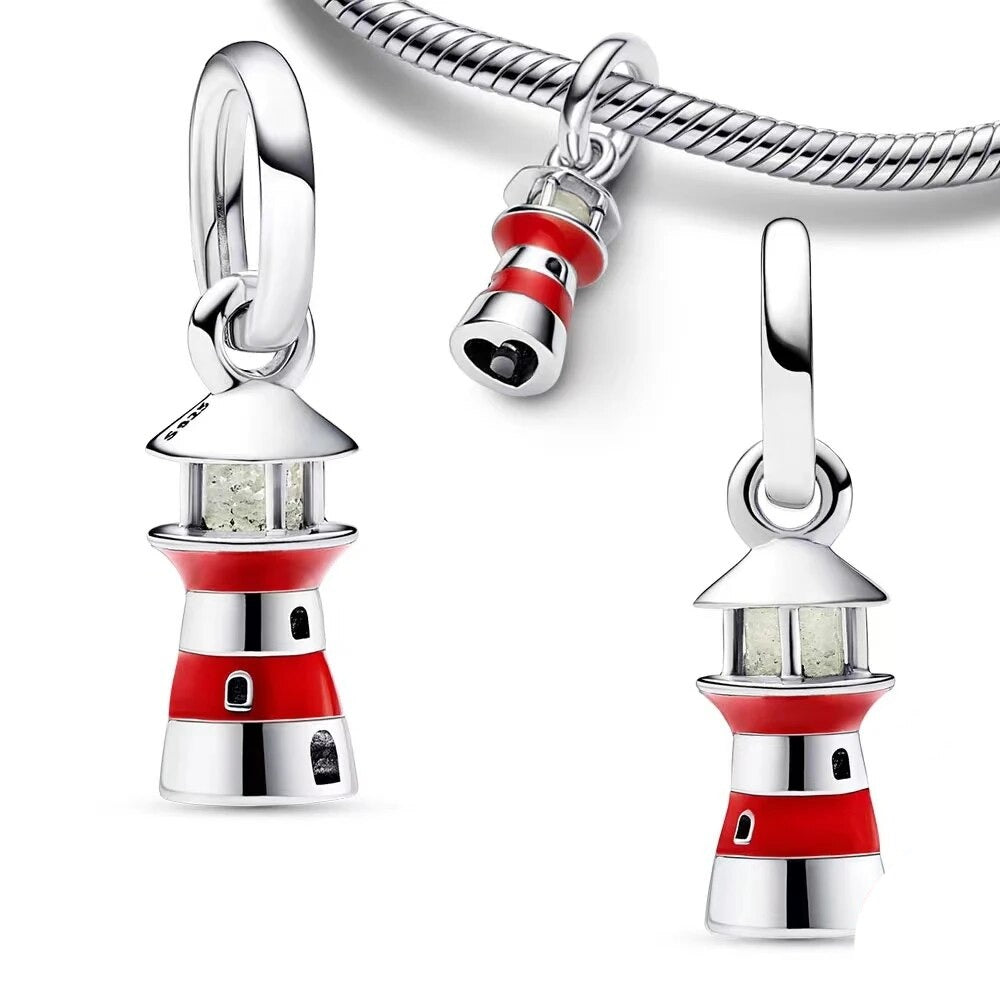 Sereia & Mar B1617 PENDENTE CHARM FAROL - PRATA 925