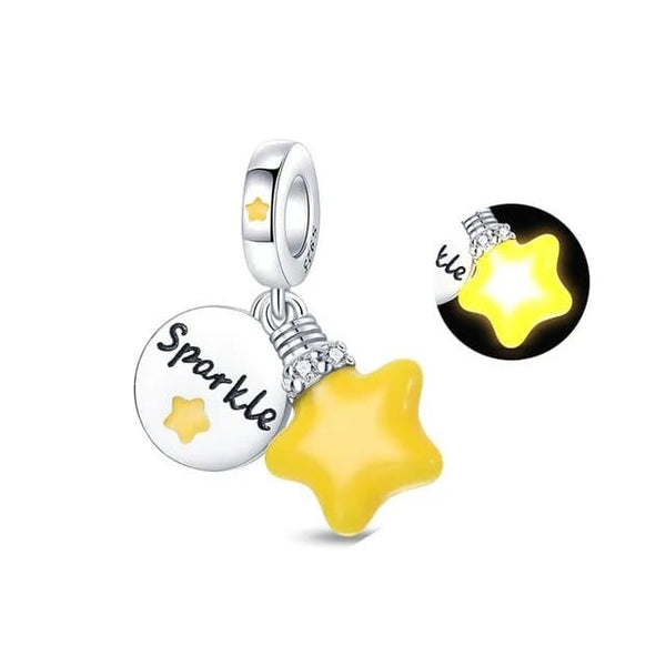 Sereia & Mar B1653 PENDENTE CHARM ESTRELA - PRATA 925