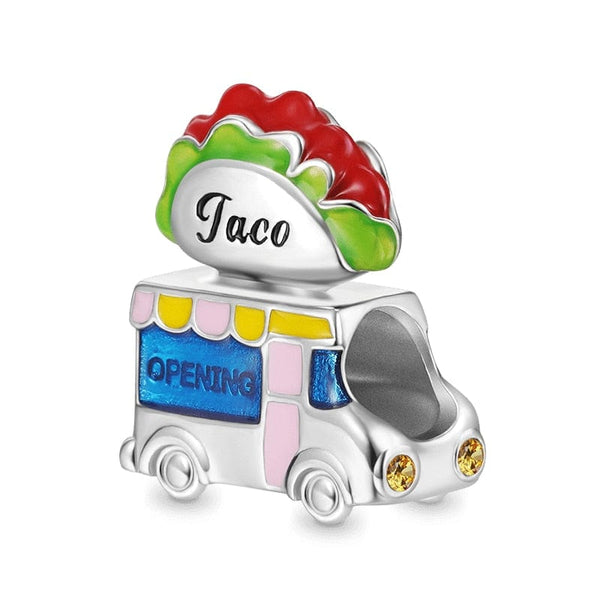 Sereia & Mar BERLOQUE CHARM FOOD TACO - PRATA 925