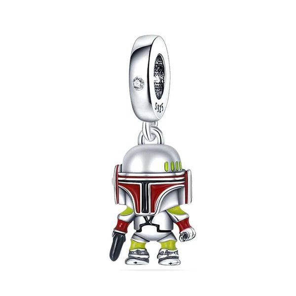 Sereia & Mar BOBA FETT PENDENTE CHARM BOBA FETT - PRATA 925