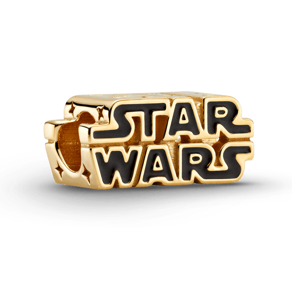 Sereia & Mar DOURADO CHARM 3D STAR WARS - PRATA 925