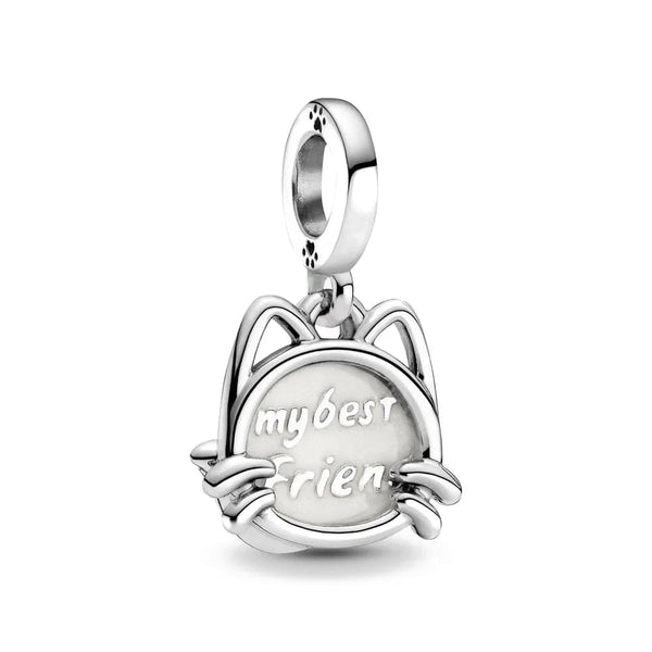 Sereia & Mar FRIEND CAT PENDENTE CHARM FRIEND CAT - PRATA 925