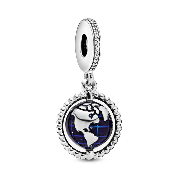 Sereia & Mar GLOBO PENDENTE CHARM GLOBO - PRATA 925