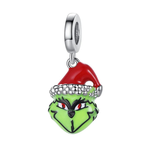 Sereia & Mar O GRINCH PENDENTE CHARM O GRINCH - PRATA 925