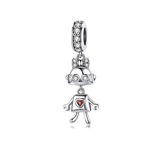 Sereia & Mar ROBOT NINA CHARM PENDENTE ROBOT NINA - PRATA 925