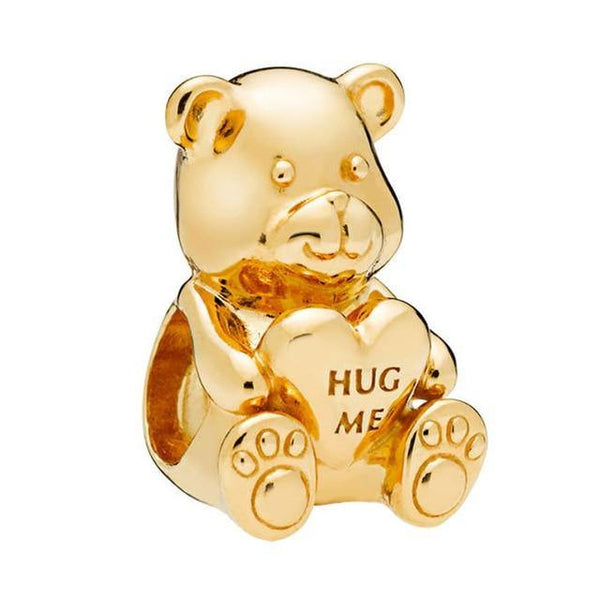 Sereia & Mar URSO GOLD BERLOQUE CHARM URSO GOLD - PRATA 925