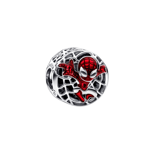 Sereia & Mar vingadores BERLOQUE CHARM CIDADE HOMEM ARANHA - PRATA 925