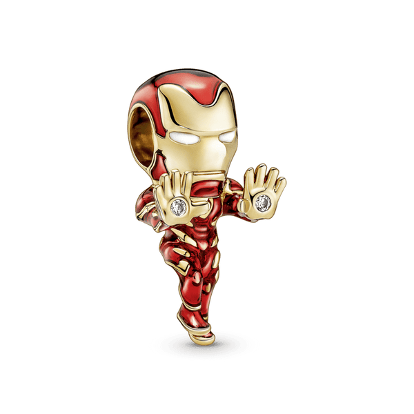 Sereia & Mar vingadores BERLOQUE CHARM HOMEM DE FERRO - PRATA 925