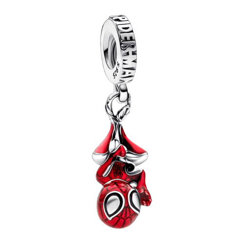 Sereia & Mar vingadores PENDENTE CHARM HOMEM ARANHA SUSPENSO - PRATA 925